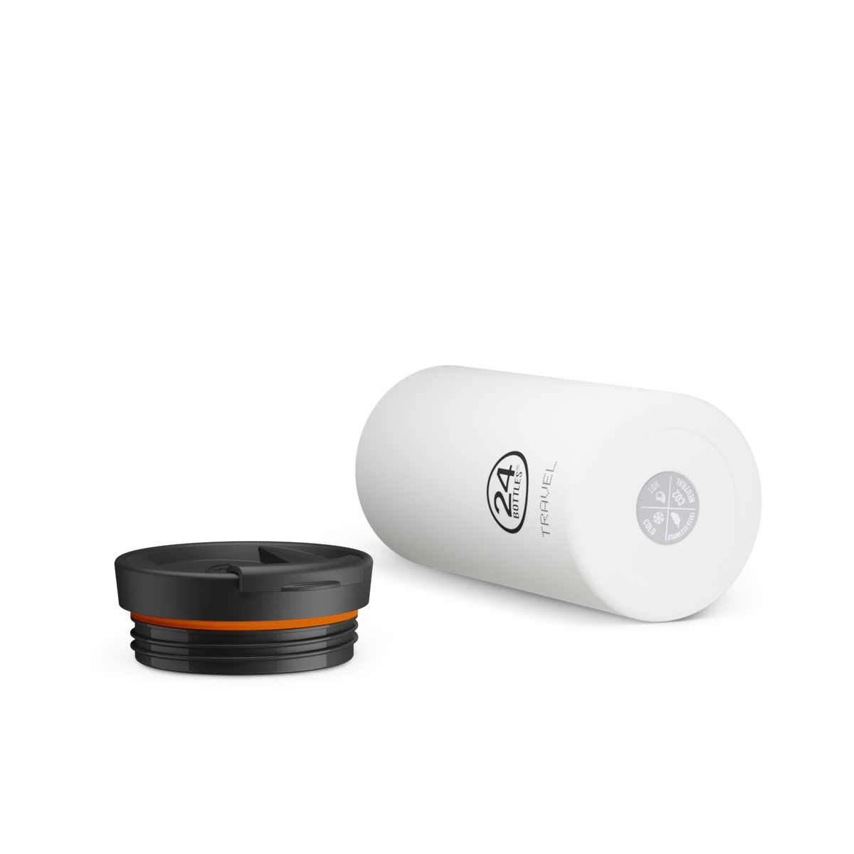 Gobelet Isotherme "Travel Tumbler" - Ice White 600ml