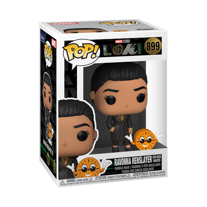 Pop! e Buddy Ravonna com Miss Minutes