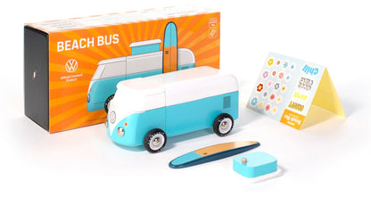 Voiture en Bois Candycar World - Van de Plage Océan