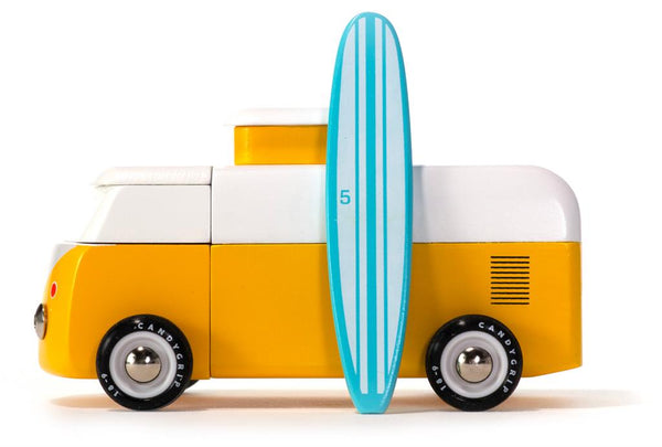 Candycar World - Furgone da spiaggia giallo