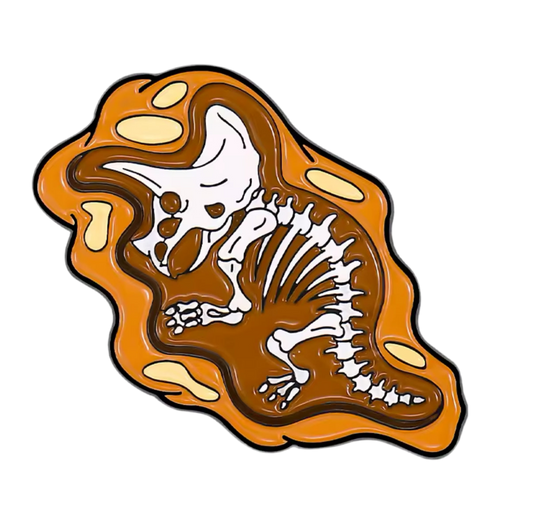 pins fossil de triceratops