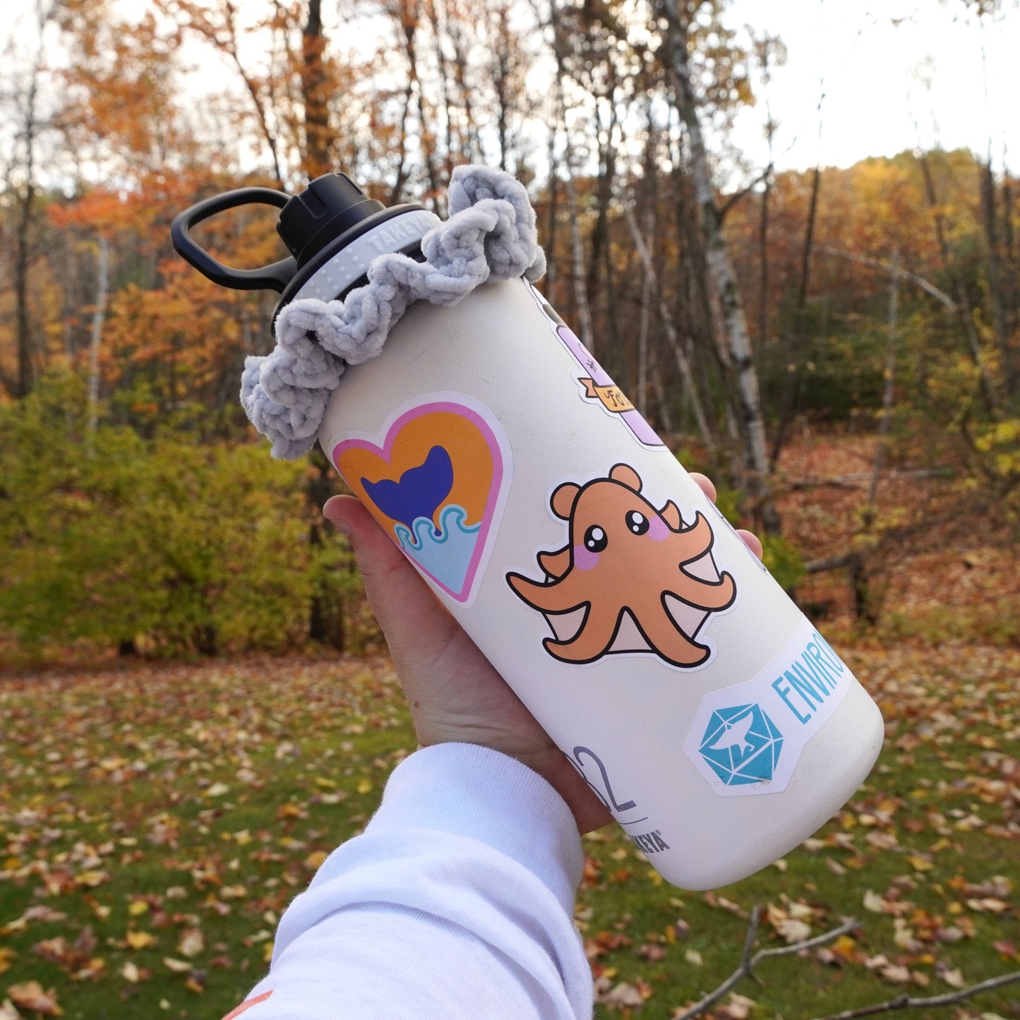 Autocollant Calamar Vampire