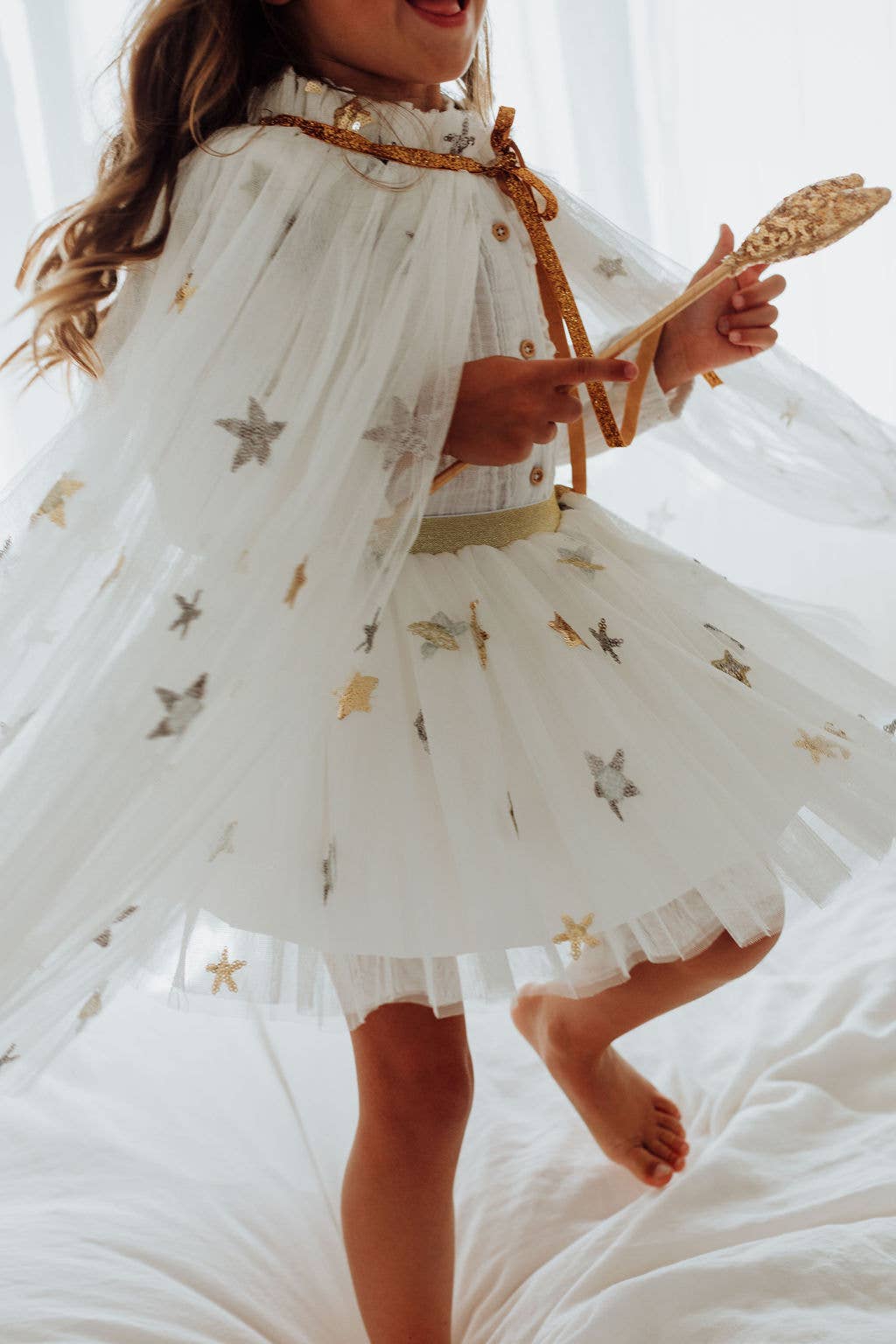 Capa - Estrellas de lentejuelas