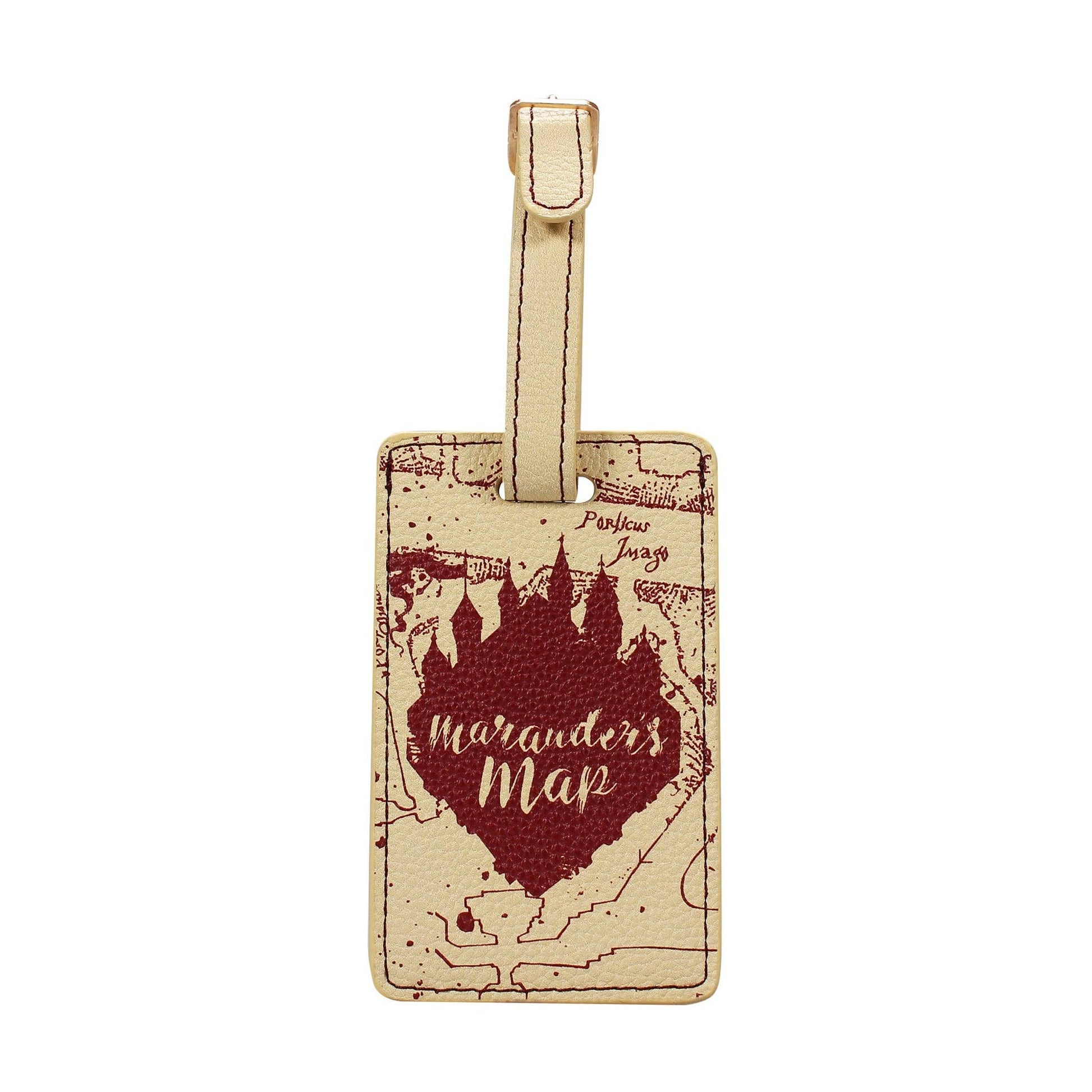 Étiquette à bagage Harry Potter - Carte du Maraudeur