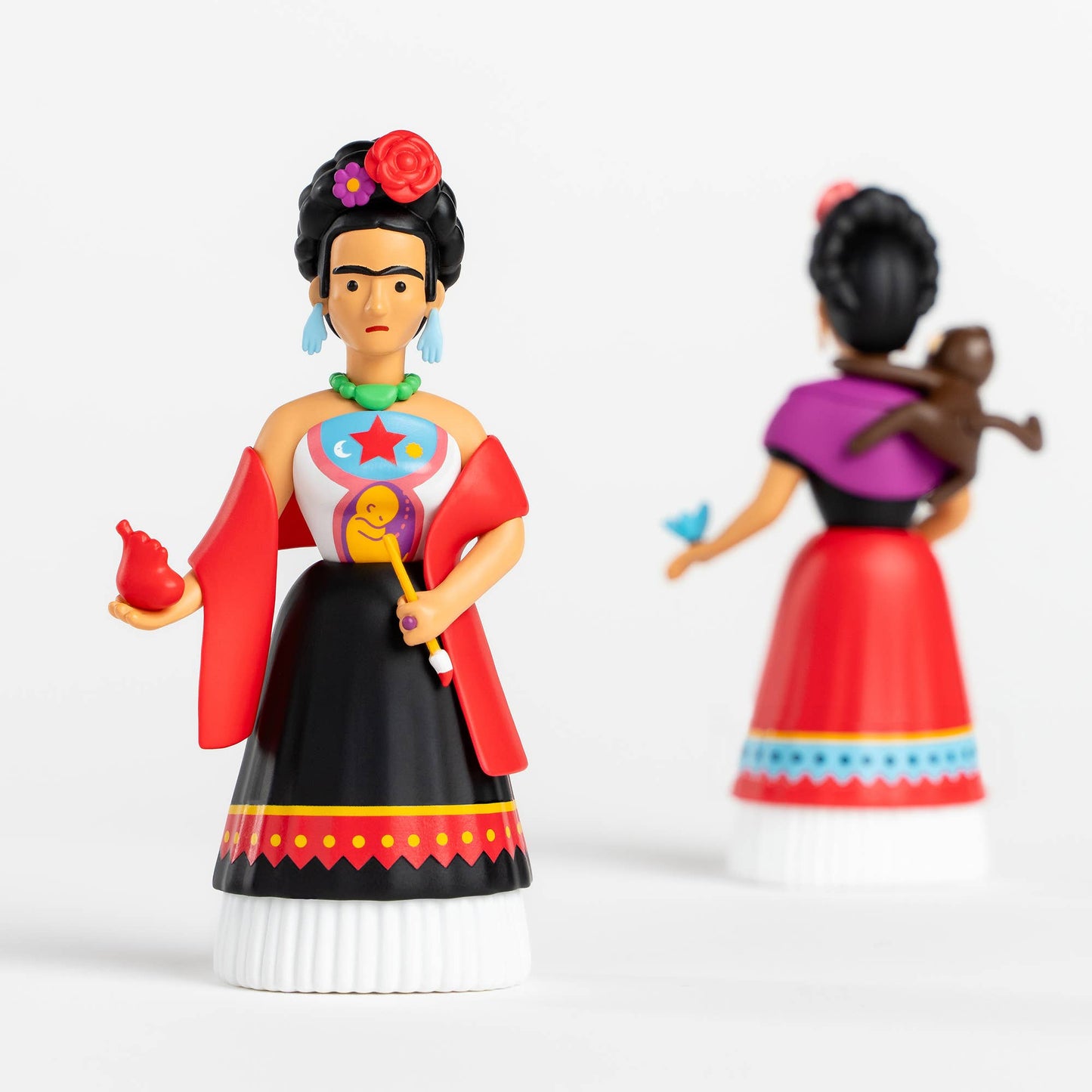 Ensemble de figurines à collectionner Two Fridas - Artist Mexico Gift Kahlo