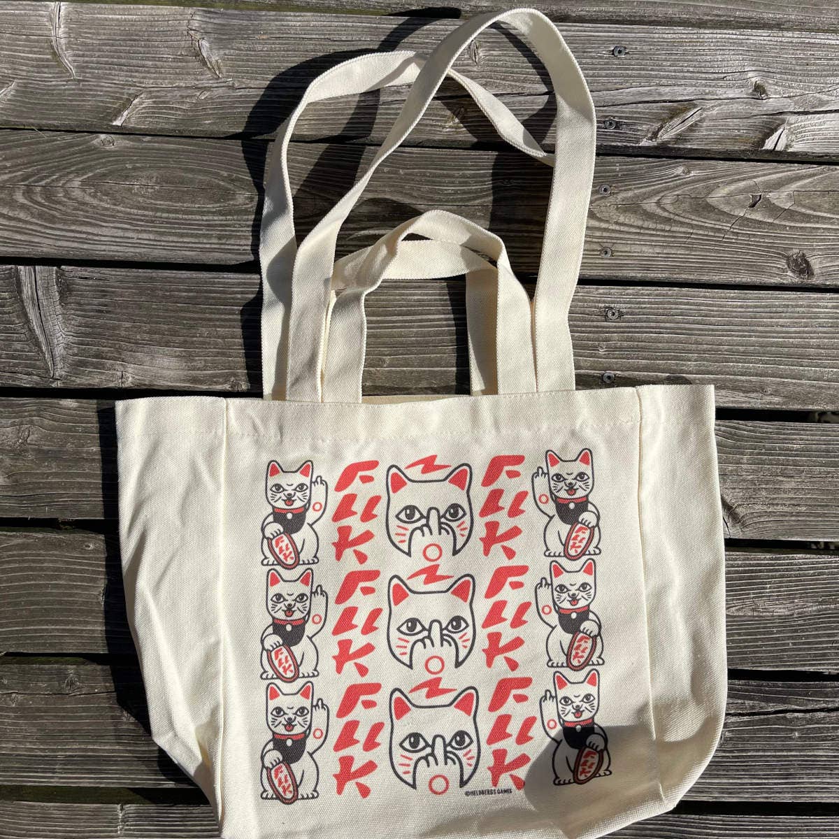 Saco “Foda-se - Maneki Neko”