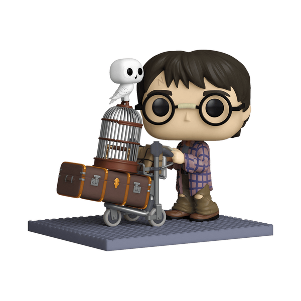 pop deluxe harry potter pushing trolley 135