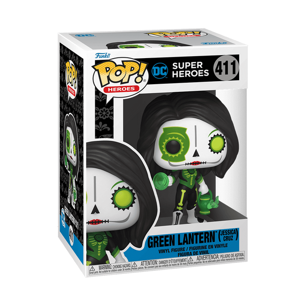 Funko Pop! Green Lantern (Jessica Cruz) (Dia De Los DC) – Warner Bros