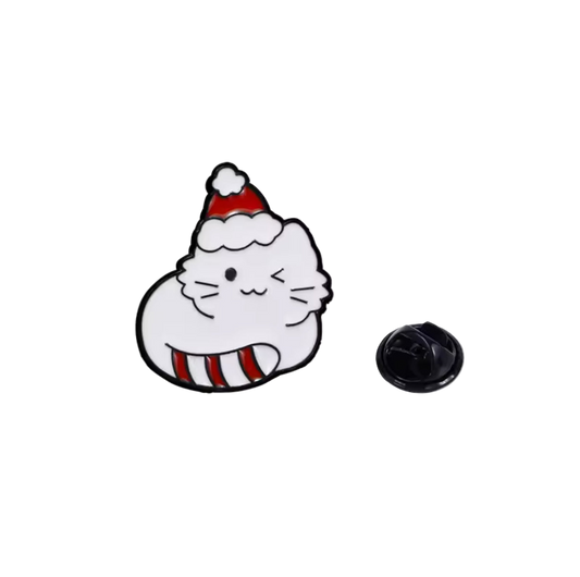 Pin's Chat de Noël