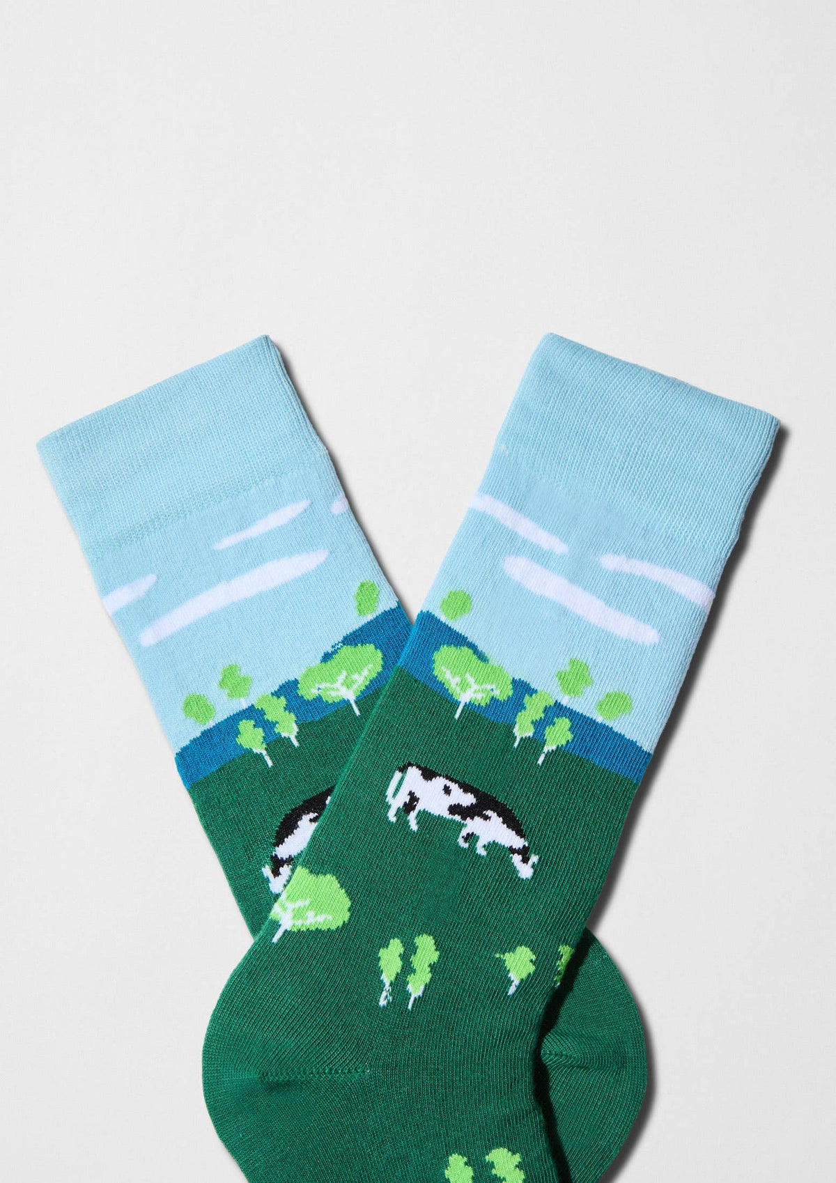 BeFarm - Chaussettes 100 % coton biologique: Vert / 36/40