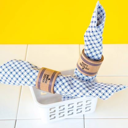 Wooden Napkin Rings – Family Collection