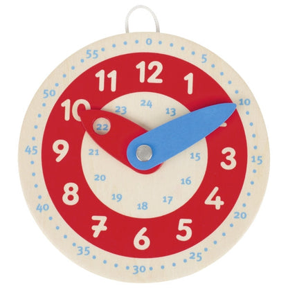 Wooden Clock to Learn to Tell Time 