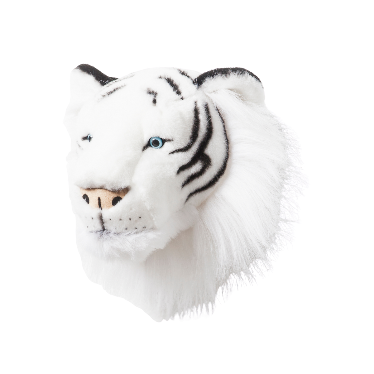 Décoration murale peluche Albert le tigre blanc