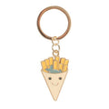 Sleutelhanger met vis en chips