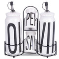 BIGISMORE MENAGE SEASONING SET 4 PIECES WHITE - 5903735