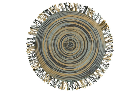 FRINGED PLACEMAT SH GREENERY - 5910922