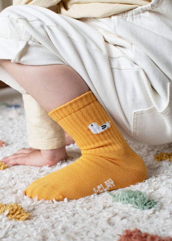 Calzini per bambini a forma di gabbiano