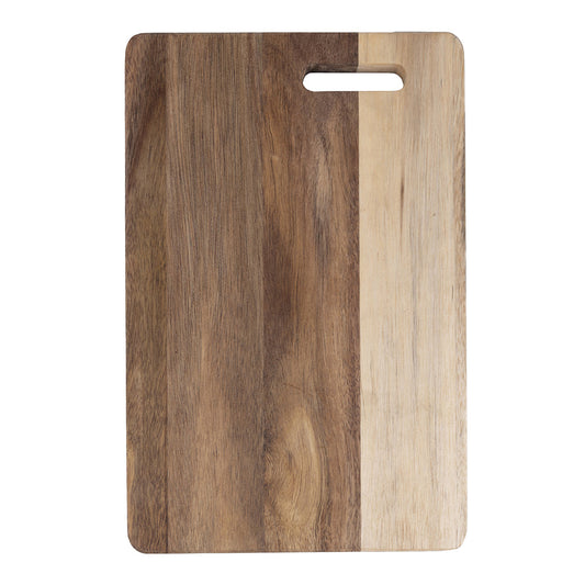 WOODY RECTANGULAR ACACIA CHOPPING BOARD28X18x1,5CM - 5912276