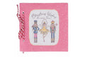 PINK CHRISTMAS NOTEBOOK WITH LANYARD 16CM - 5914309