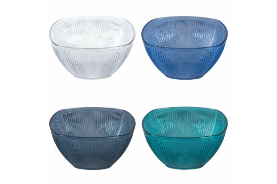 FASHION MEDIUM SALAD BOWL 4 ASS. - 5915215