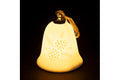 DECORATIVE BELL PINECONES RELIEF, STRING + LED - 5916460