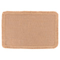 JUTE PLACEMAT RECT.   EMBROIDERED BORDER A - 5918038