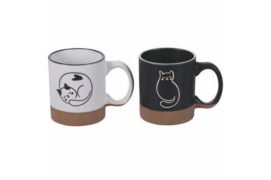 MIAO B/W SET 2 MUG 280 ML - 5918547