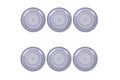4 TONI SET 6 PCS FRUIT PLATES - 5920544