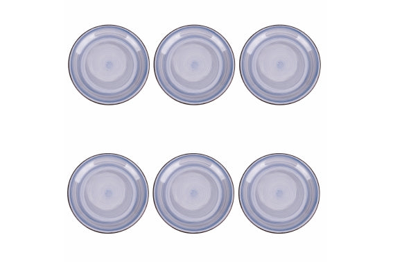 4 TONI SET 6 PCS FRUIT PLATES - 5920544