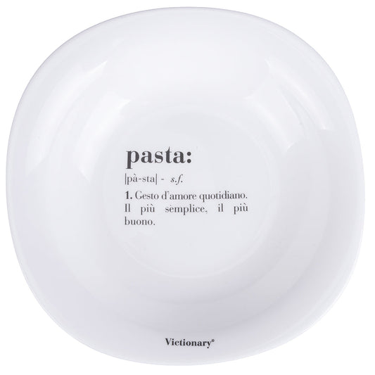 VICTIONARY SQUARED SOUP PLATE D23CM PASTA - 5920680