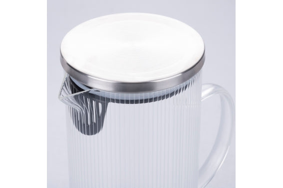 WATER BOTTLE 1400ML TRASPARENT GLASS - 5921333