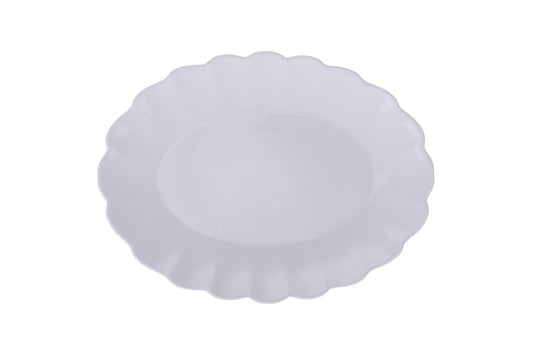 OPALINE SERVING PLATE 30,5X22,5 CM/SCALOPPED A - 5921428