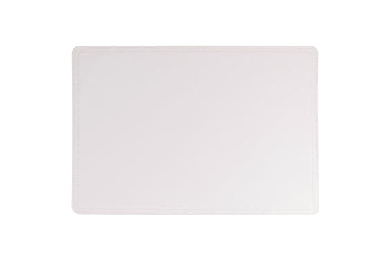 HORECA 35X48 PLACEMAT E/LEATHER - WHITE 5921696