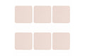 HORECA SET 6 COASTER CREAM 10X10CM - 5921716