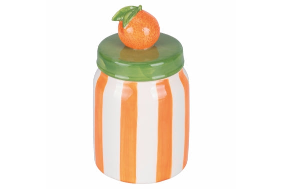 FRUIT LIFE TANGERINE JAR H.16,CM DIAM 9,5CM  - 5921842