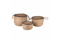 NATURAL SET 3 FIBRE BASKETS - 5921926