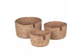 NATURAL SET 3 FIBRE BASKETS - 5921930