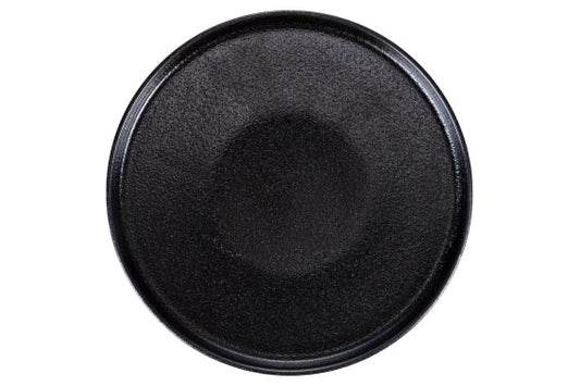 HORECA BLACK FRUIT PLATE DIAM 21CM - 5922281