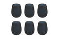 HAPPY HOUR SET6 GLASSES 600ML FROSTED BLACK - 5923515
