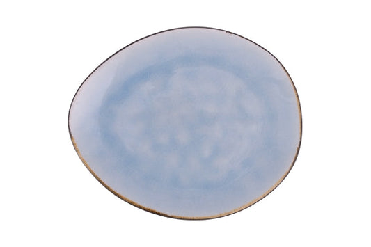 THE MARKET BLUE FRUIT PLATE 20.5X17CM - 5923802