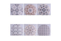 BOHEMIAN PLACEMAT CRESCENT 6 ASS - 5924610