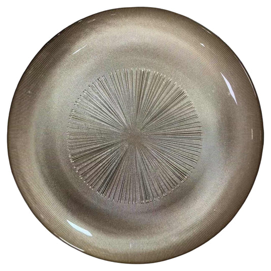 UNDERPLATE GLASS 33CM GOLD - 5924963