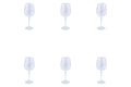 SHIRAZ SET OF 6 TRANSPARENT GOBLETS 500ML - 5925108