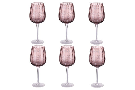 SHIRAZ SET OF 6 GOBLETS 500ML PROVENCE - 5925110