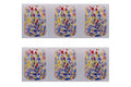 CANDY COLOR SET 6 WATER GLASSES 370ML - 5925442