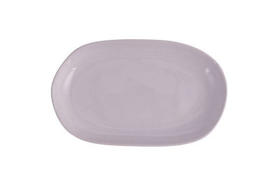 THE MARKET 2ND QUALITY OVAL PLATE 23.5CMX14.5CM WHITE - 5925809