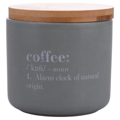 VICTIONARY SET 3 PCS SALT COFFEE SUGAR FACES JAR - 5926052