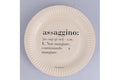VICTIONARY SET 15 PAPER PLATES 18CM - 5926121