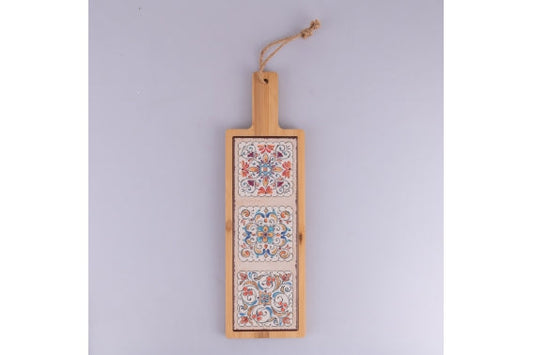 MAIOLICHE CUTTING BOARD W/HANDLE 12.5X41.5CM - 5926467