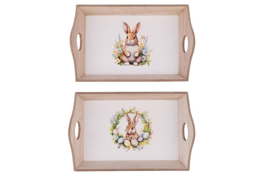 I PASQUALINI MINI TRAY 23.5X15X4.5CM 2ASS - 5926651